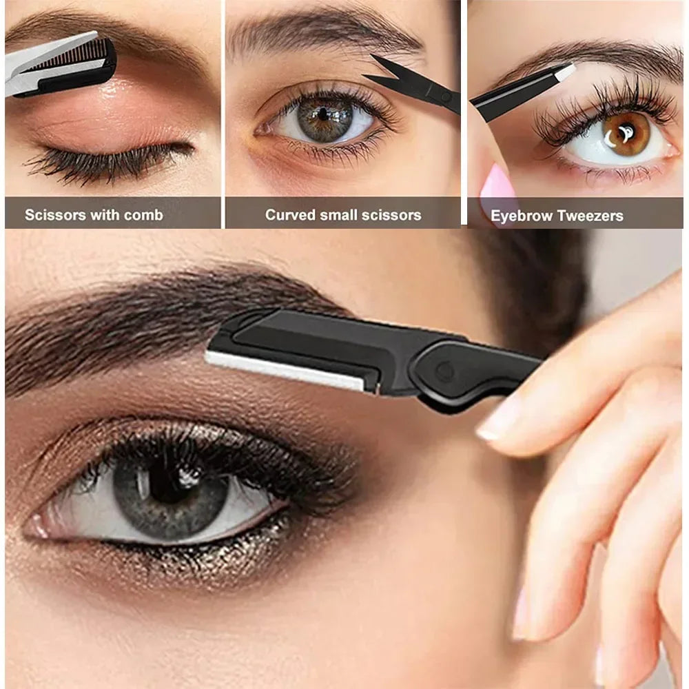 16-Pack Eyebrow Razors & Dermaplaning Tools for Women & Men Eyebrow Dermaplaning Razor QXL