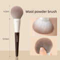 Fluffy Goat Hair Powder Brush | Blush Bronzer Highlighter Tool Powder Makeup Brush QXL Loose paint