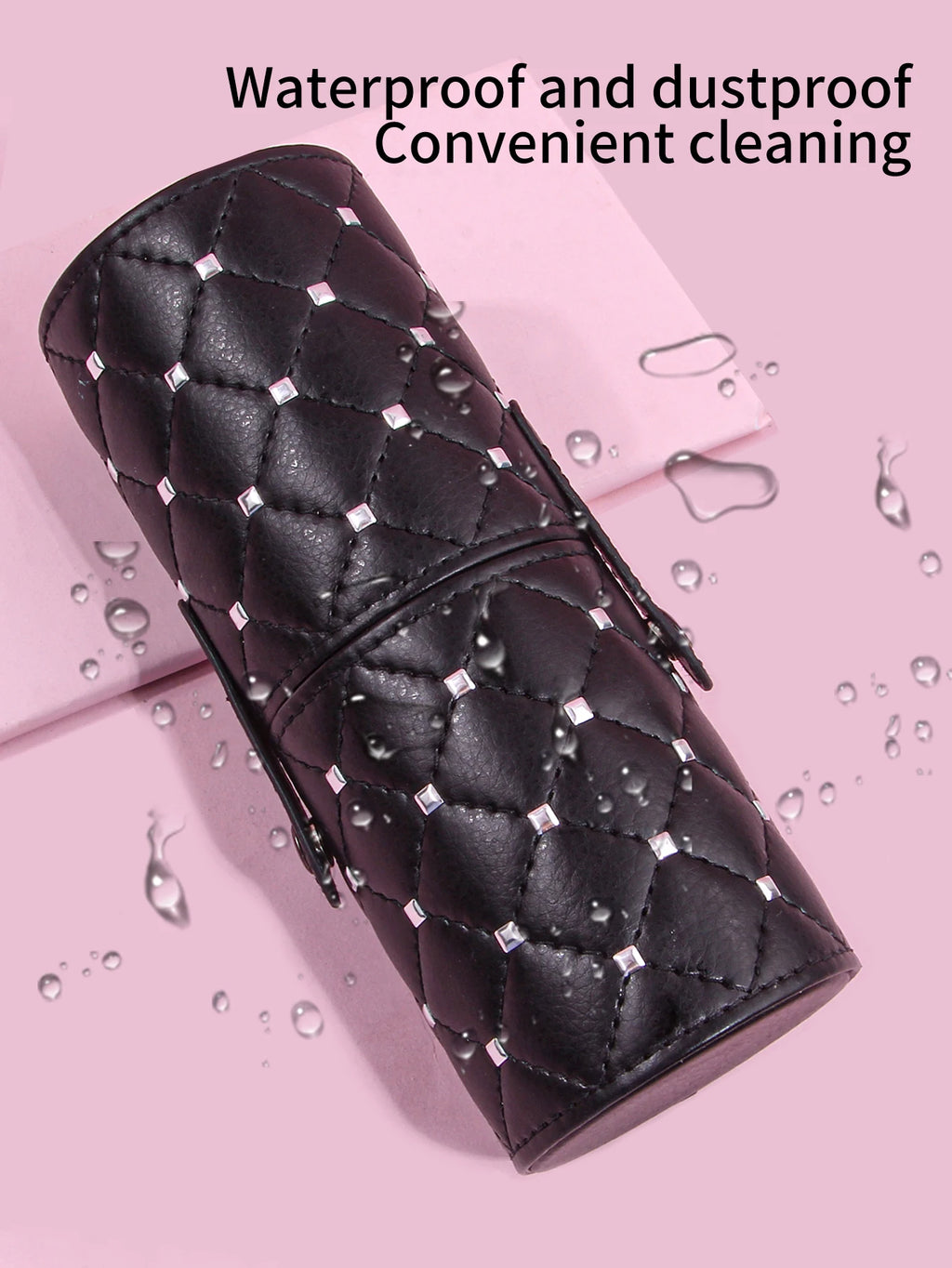 KOSSHOW Dustproof Waterproof Makeup Brush Holder Travel Case Makeup Brush Holder QXL