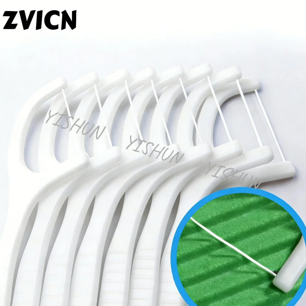 Ultra Fine Dental Floss Picks | Bulk 100–2000 Pcs Pack Dental Floss Picks QXL