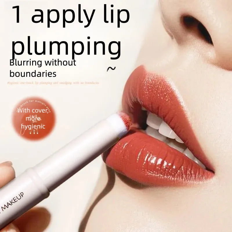 Round Head Lip Brush | Lipstick Blending & Concealing Tool Lip Makeup Brush QXL