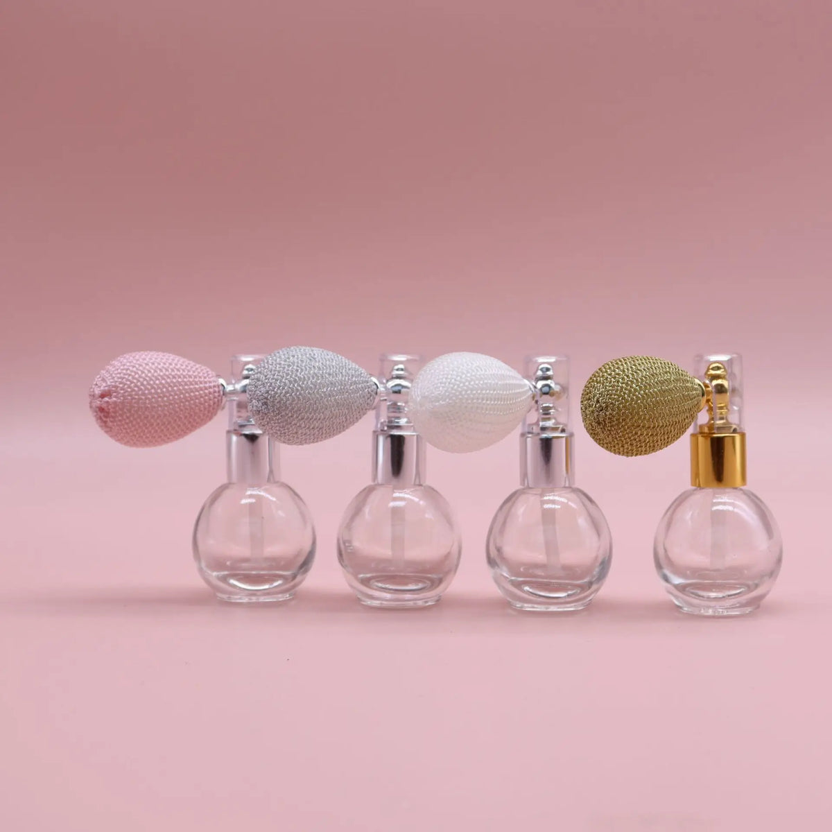 15ml Round Glass Perfume Spray Atomizer – Refillable & Portable Perfume Atomizer Bottle QXL