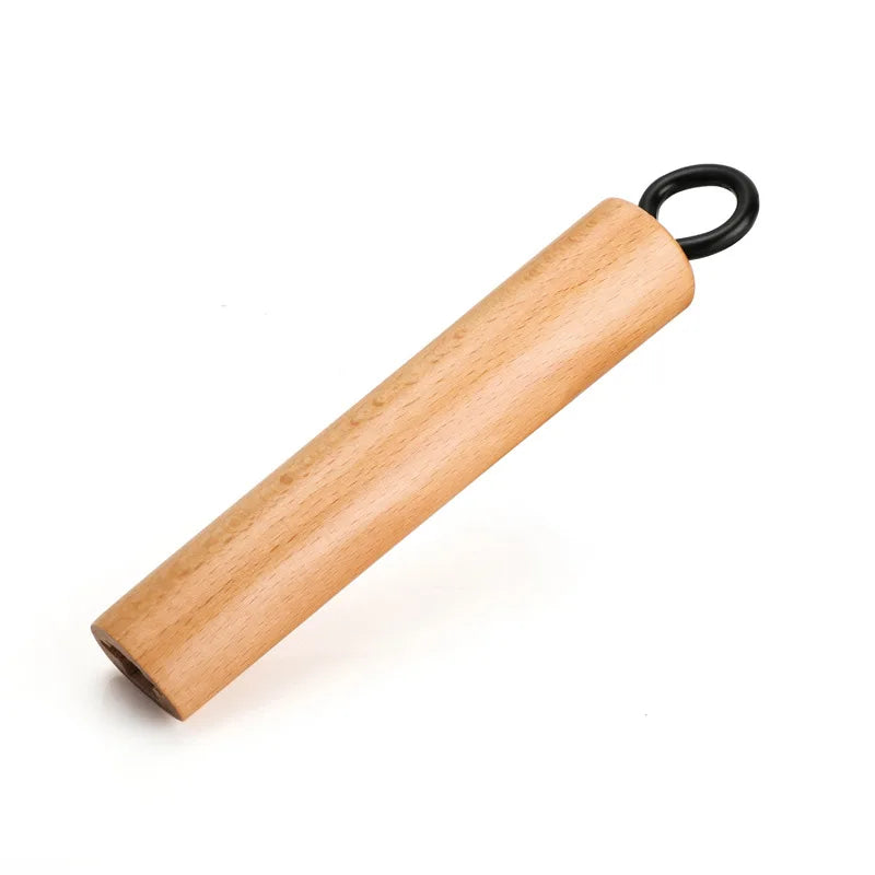 Beech Wood Replacement Pot Handle | Anti-Scald Wok & Pan Cookware Handle QXL 1pc