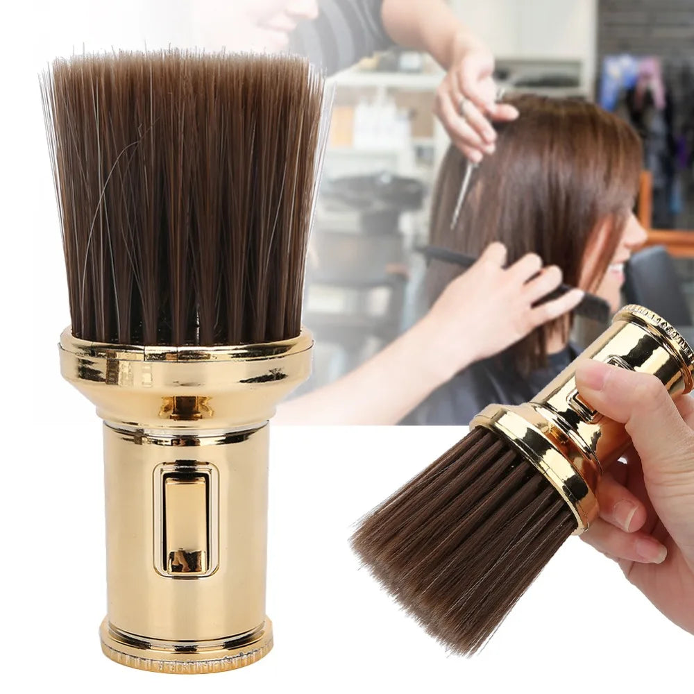 Soft Bristle Neck Duster Brush | Professional Hair Sweep Tool Neck Duster Brush QXL