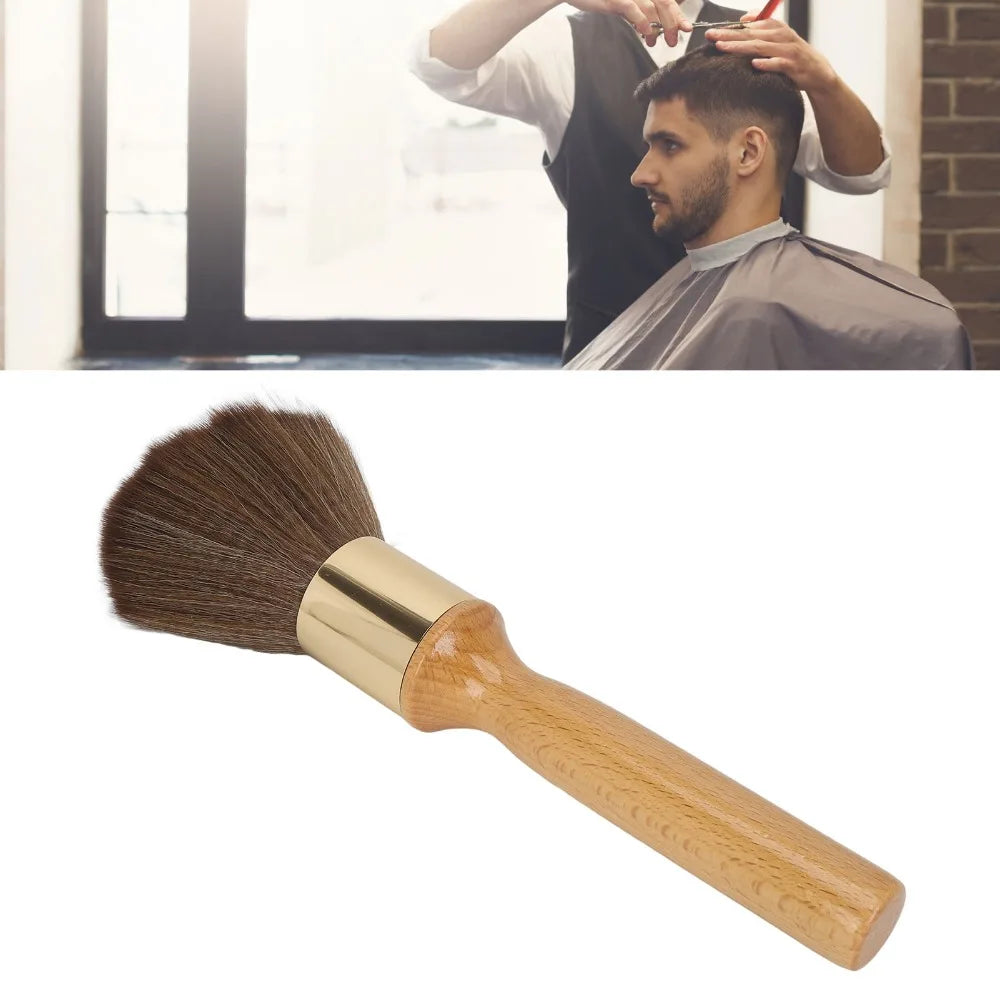Beech Wood Neck Duster Brush | Barber & Salon Hair Brush Neck Duster Brush QXL