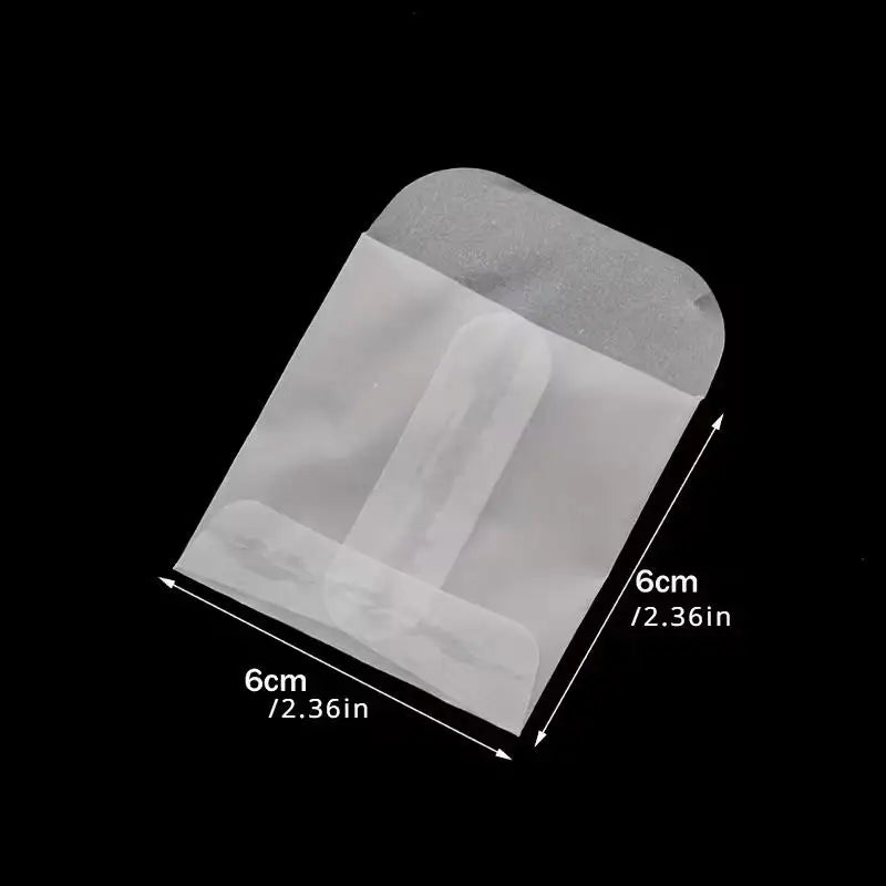 Semi-Transparent Mini Envelopes | Self-Sealing Bags 10/30-Pack Mini Storage Envelopes QXL