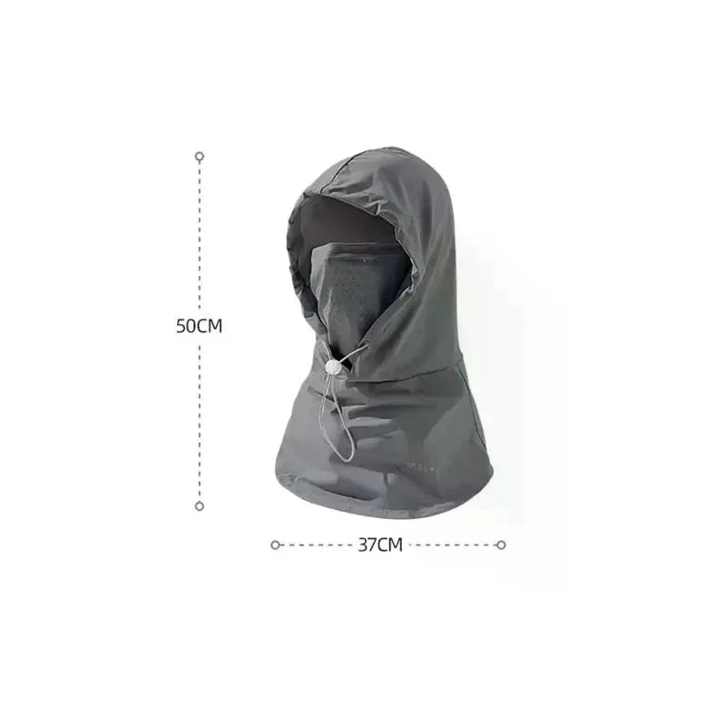 Women's Ice Silk Sun Hat & Neck Shawl | UV Protection Women's Sun Hat QXL