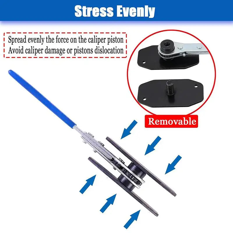Ratchet Brake Caliper Press Tool | Single Twin Quad Piston Brake Caliper Tool QXL