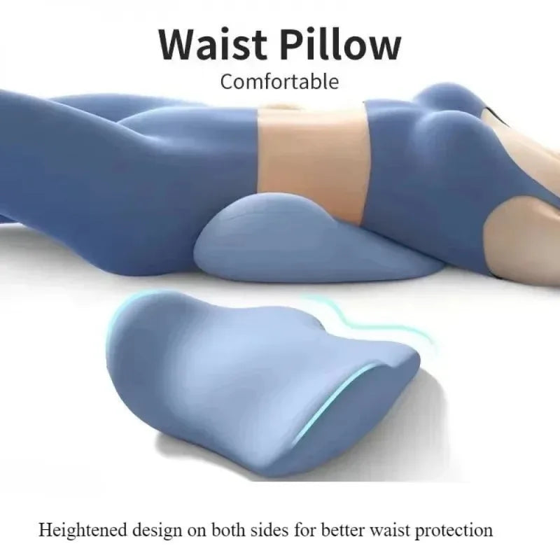 Memory Foam Lumbar Support Cushion | Ergonomic Back Pillow Lumbar Support Pillow QXL