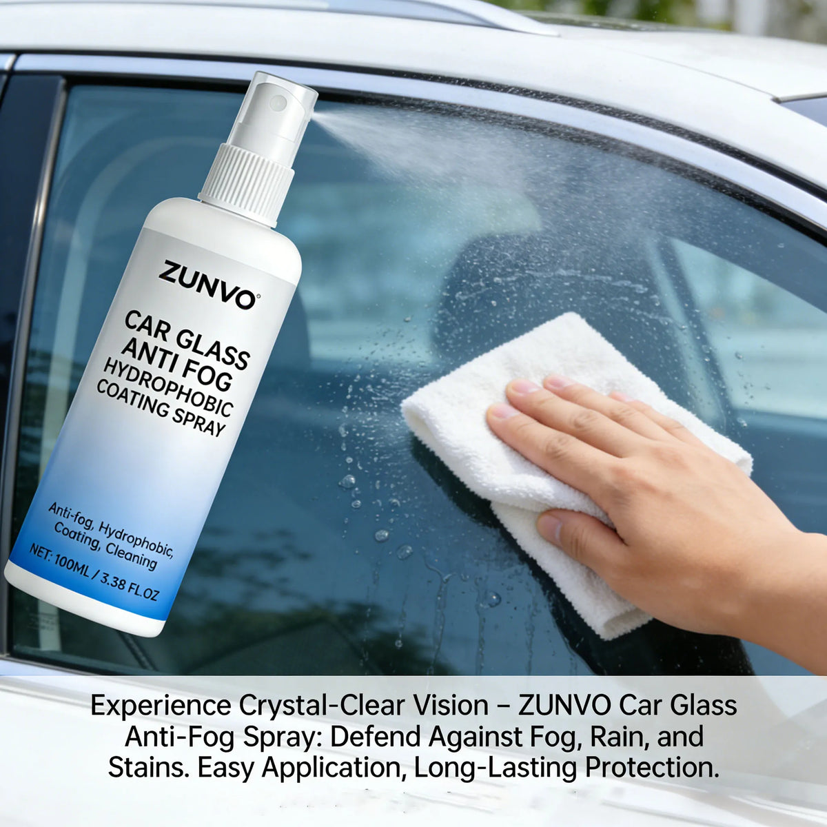 Car Anti-Fog Hydrophobic Coating Spray for Windshield 100ml Windshield Coating Spray QXL