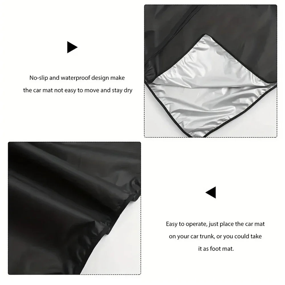 Waterproof Car Trunk Cargo Mat | SUV Liner & Pet Mat Car Trunk Cargo Mat QXL