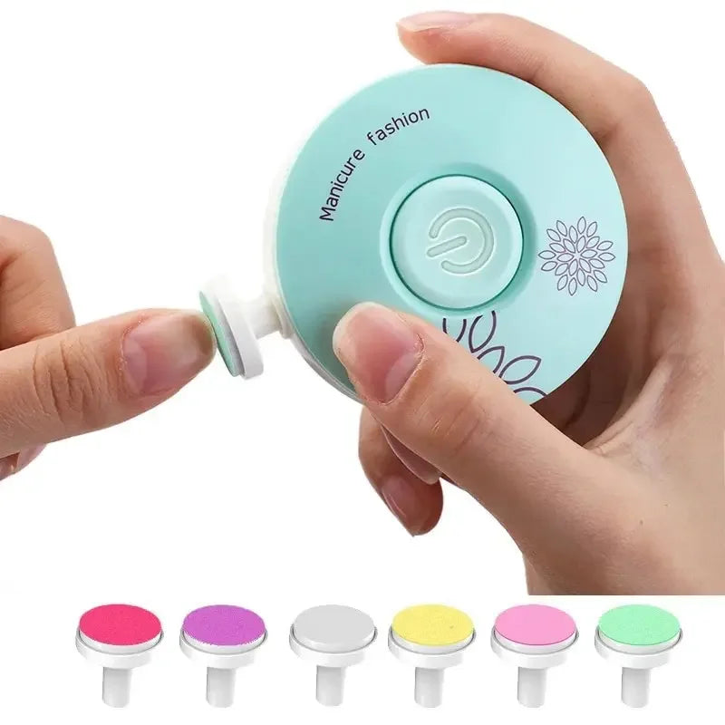 Baby Electric Nail Trimmer Kit | Safe Newborn Manicure Set Baby Nail Trimmer QXL