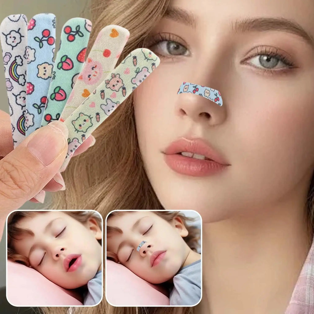 Cartoon Nose Shape Corrector Strips | Self-Shaping Nasal Tape Nose Corrector Strips QXL