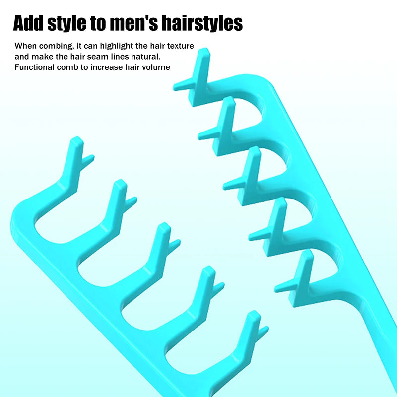 Volumizing Wide-Tooth Hair Texture Comb | Dual-Side Styling Hair Styling Comb QXL