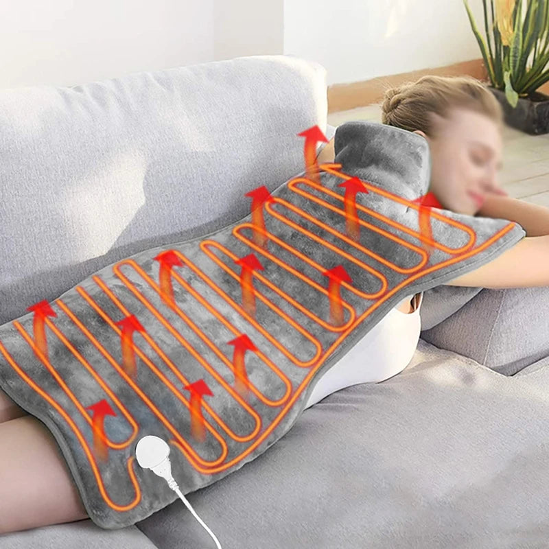 Dreamburgh Electric Heating Shawl | 6-Speed Temp, 4-Speed Timer Electric Heating Shawl QXL
