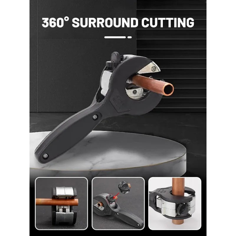 Ratchet Pipe Cutter 8–29mm | Copper, PVC & Aluminium Tubes Ratchet Pipe Cutter QXL