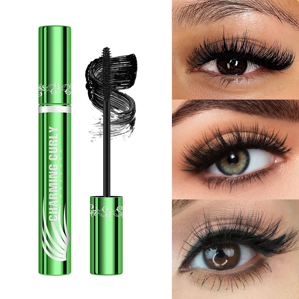 Waterproof Lengthening Mascara – Volumizing Silky Black Lashes Lengthening Mascara QXL