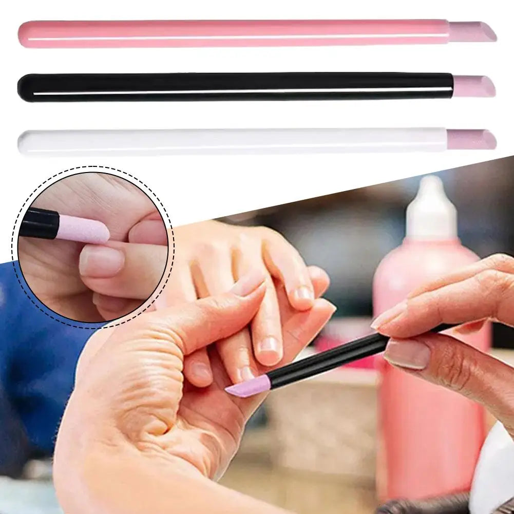 Quartz Nail Buffer Pen | Cuticle Pusher & Grinding Tool Nail Buffer Pen QXL