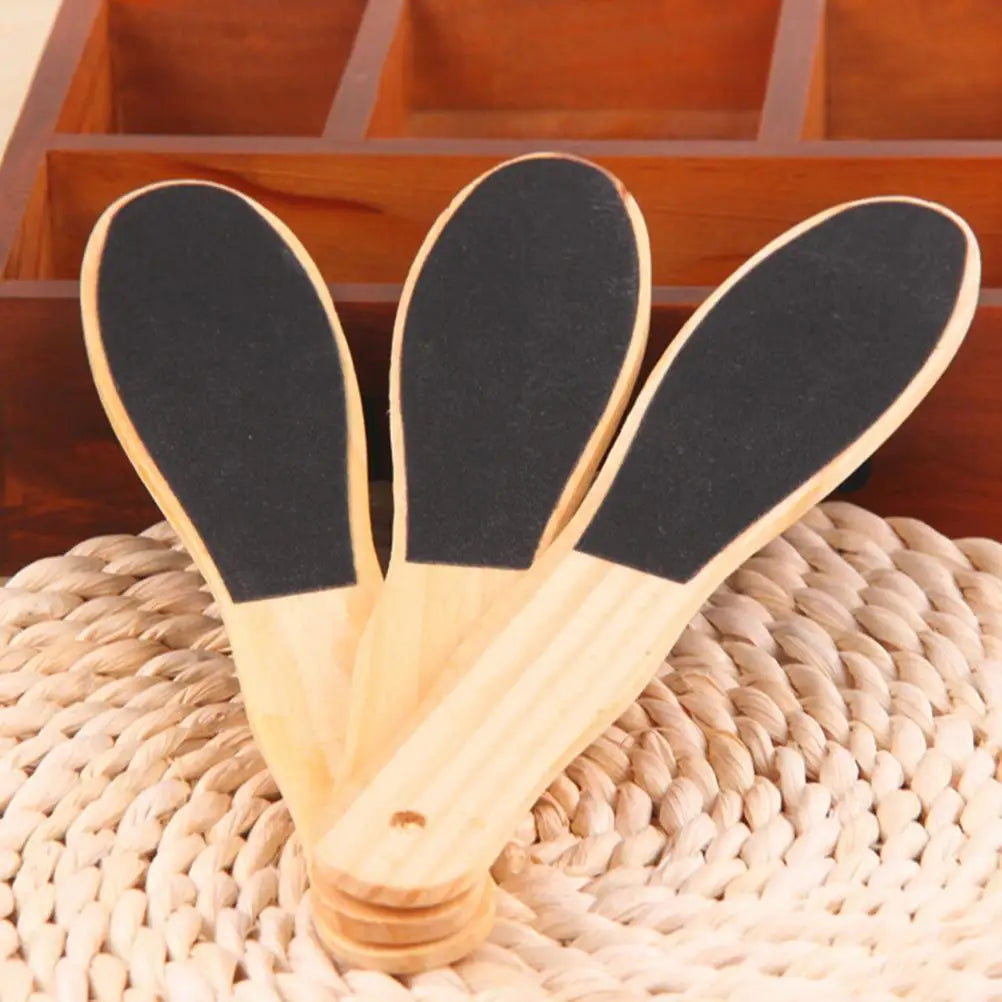FUMOSIK Double-Sided Wooden Foot File & Callus Remover Foot File Rasp QXL