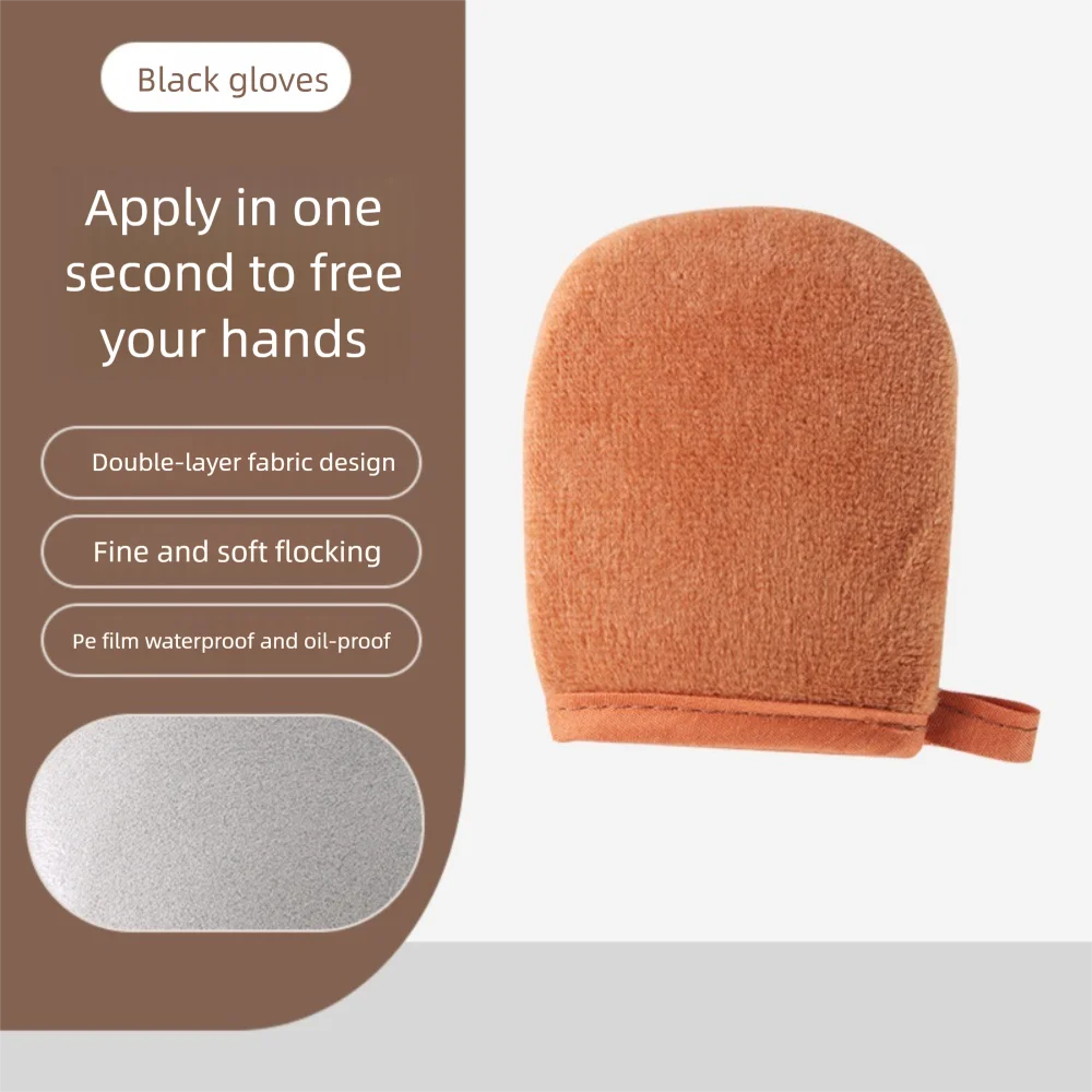 3-in-1 Self-Tanning Mitt & Body Lotion Applicator Glove Self-Tanning Mitt QXL 1