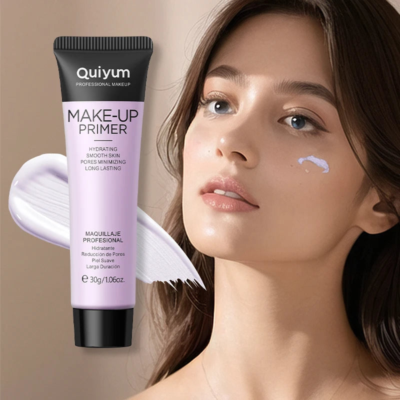 Facial Moisturizing Makeup Primer – Pore Smoothing & Brightening Makeup Primer QXL 01 Purple