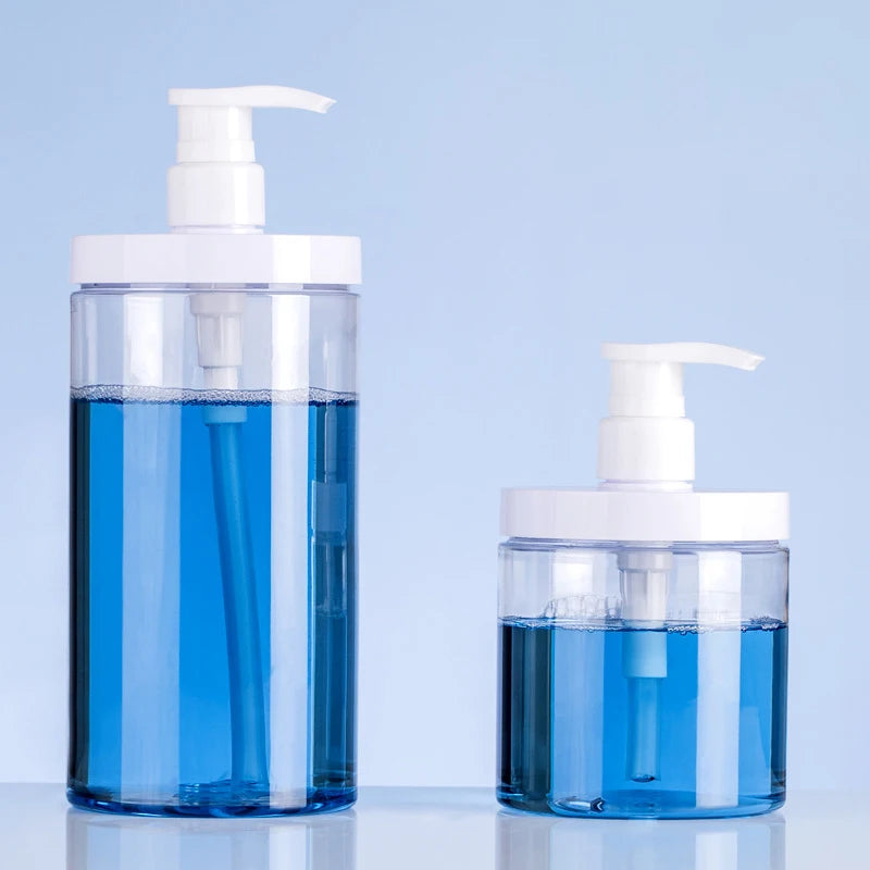PET Lotion Pump Bottle | Refillable Travel Cosmetic Container Pump Dispenser Bottle QXL