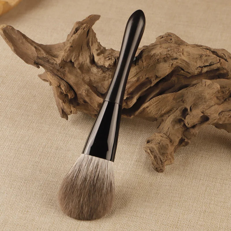 EIHODO Star Moon Powder Brush | Fox Hair Sandalwood Handle Facial Powder Brush QXL