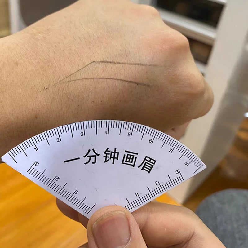 Eyebrow Mapping Ruler | Microblading Shaping Design Tool Eyebrow Mapping Ruler QXL