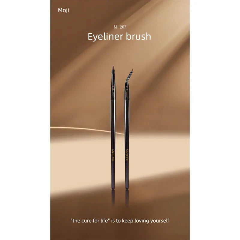 Moji M207 Folding Corner Eyeliner & Concealer Brush Eyeliner Makeup Brush QXL