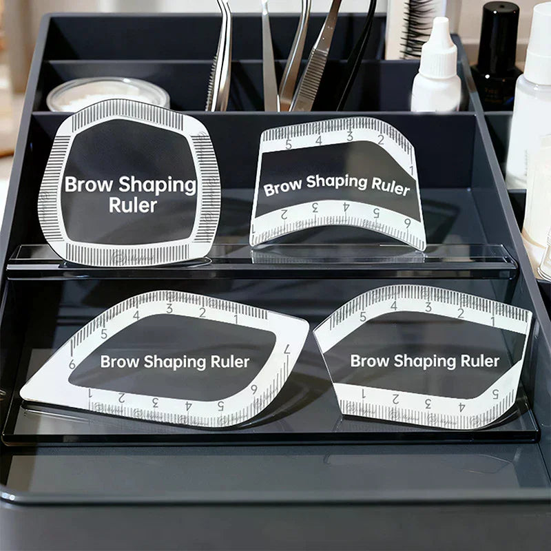 Brow Mapping Ruler – Eyebrow Shaping & Microblading Stencil Eyebrow Mapping Ruler QXL