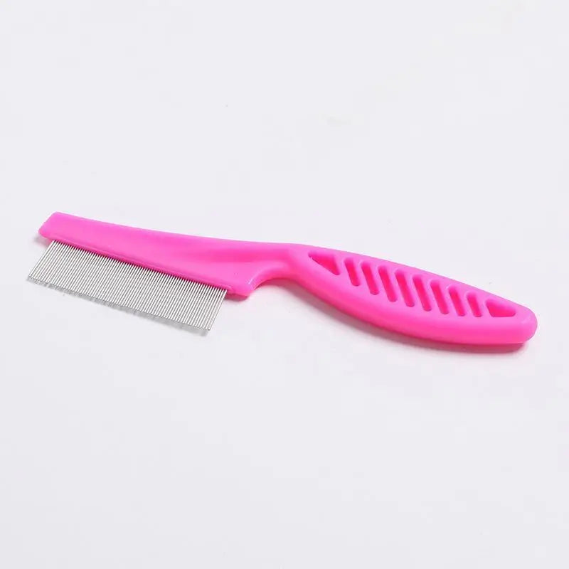 Stainless Steel Fine-Tooth Comb – Kids, Adults & Pet Grooming Fine Tooth Comb QXL A6