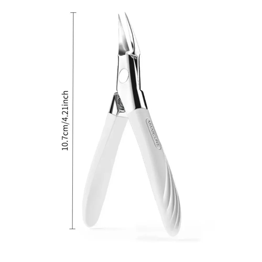 Large Jaw Toenail Clippers | Slanted Stainless Steel Trimmer Toenail Clipper QXL