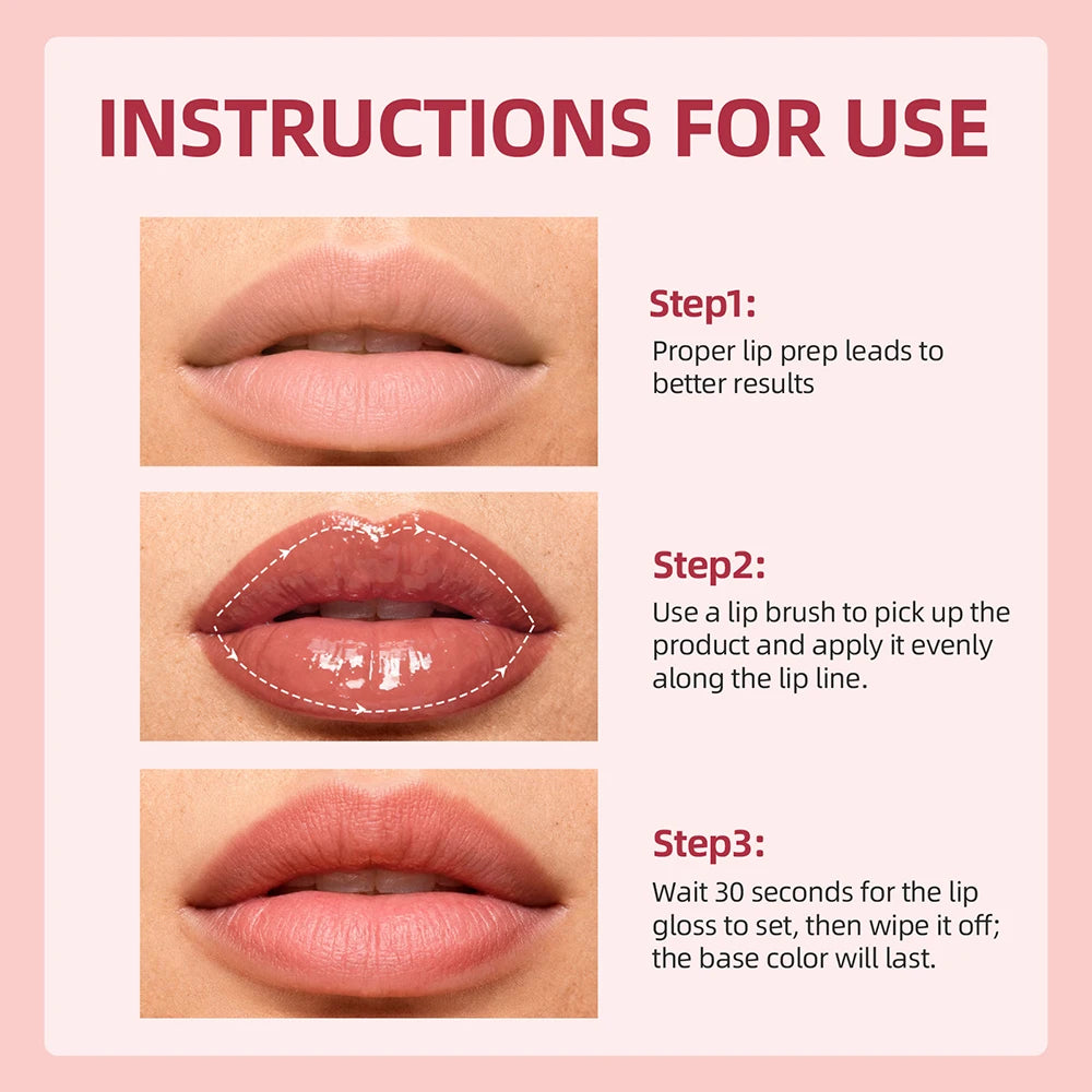 ART VALUE Pearl Lip Gloss | Hydrating Volumizing Lip Glaze Lip Gloss QXL