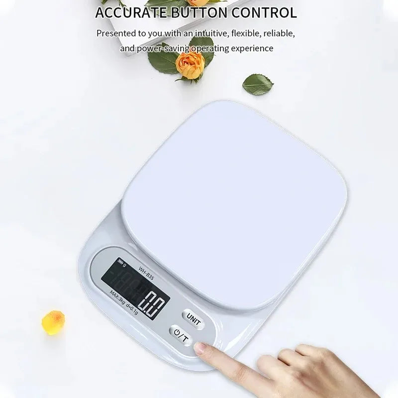 Digital Kitchen Scale 7kg/3kg LCD Multi-Unit | WH-B33/B35