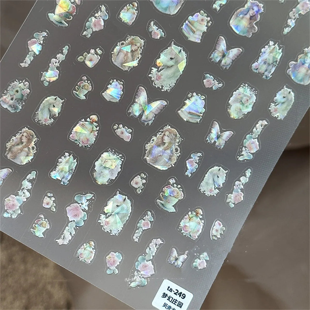 5D England Nail Art Stickers – Shiny Transfer Decals | NAILFYOU Nail Art Stickers QXL