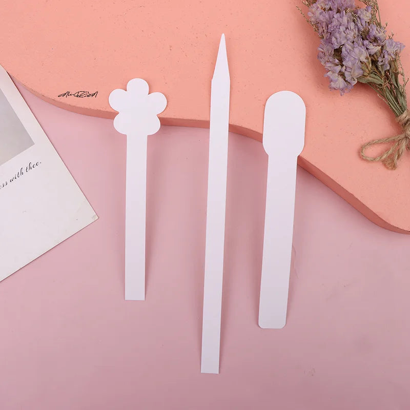 100-Pack Flower-Shape Perfume & Essential Oil Test Strips Fragrance Test Strips QXL