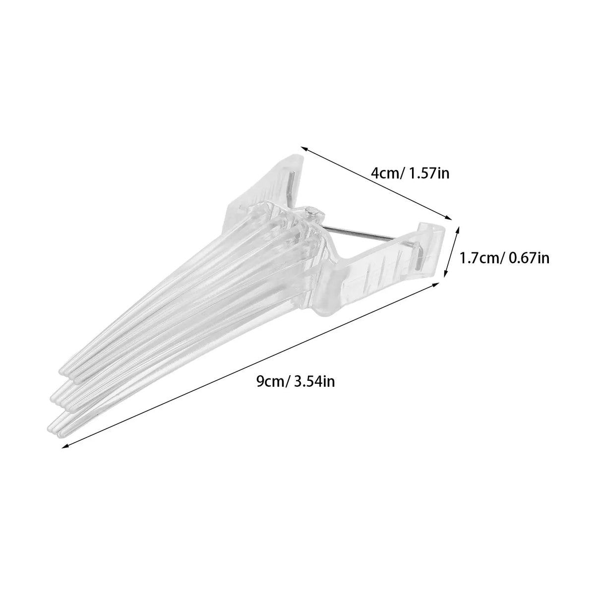 10-Pack Hair Root Lifting Clips – Volumizing High Crown Styler Hair Volumizing Clips QXL