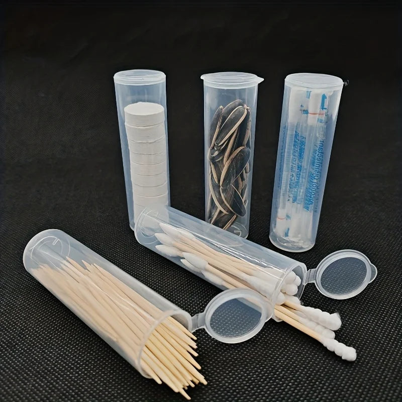 Clear Plastic Needle Storage Tubes | Sewing & Craft Organizer Craft Storage Tubes QXL