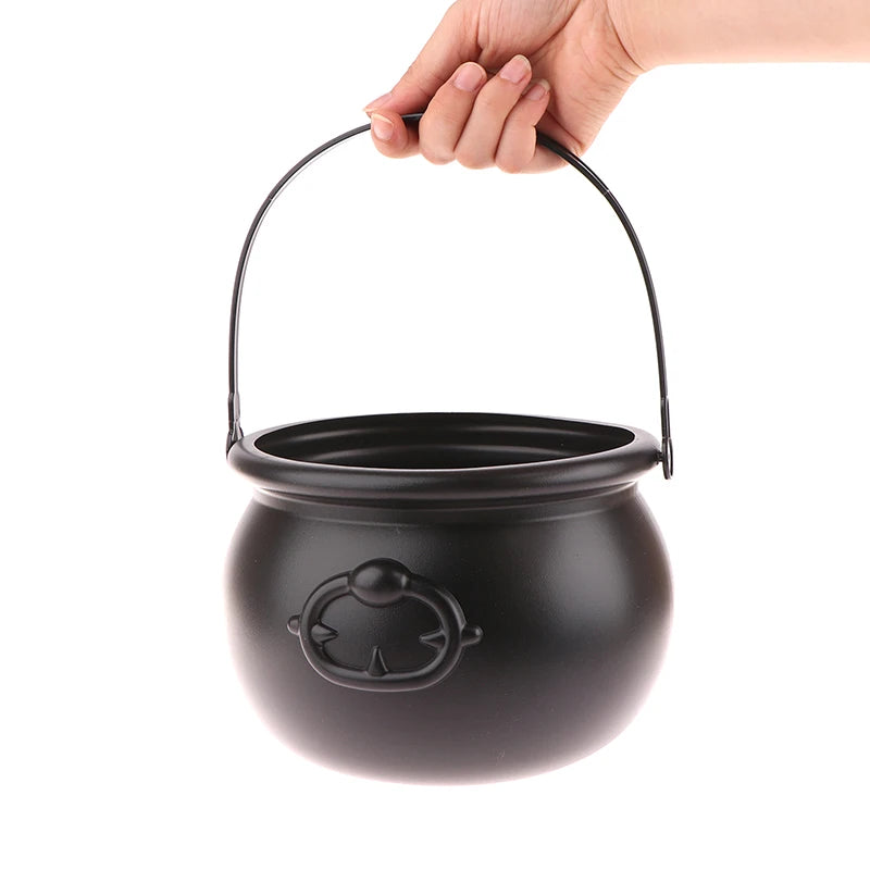 Large Witch Cauldron Candy Bucket | Halloween Party Prop Halloween Decoration QXL