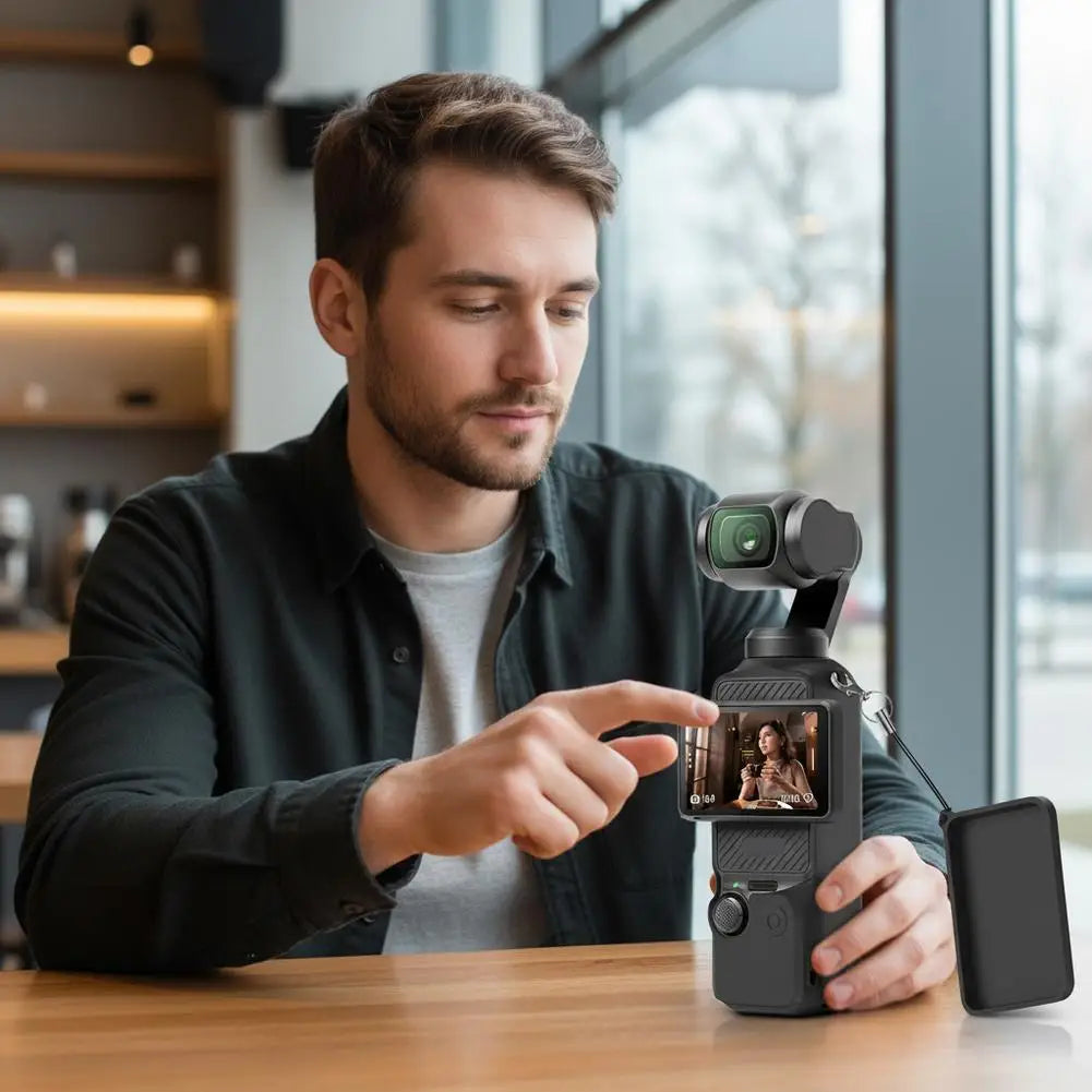 Silicone Case for DJI Osmo Pocket 4 | Anti-Scratch Cover Camera Protective Case QXL