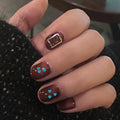 Heart Shaped Holographic Nail Sequins & Glitter Set – 12 Boxes Nail Art Sequins QXL Default Title
