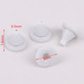 50-Pack Silicone Shower Head Replacement Spray Nozzles – Grey Shower Nozzle Parts QXL 50PCS
