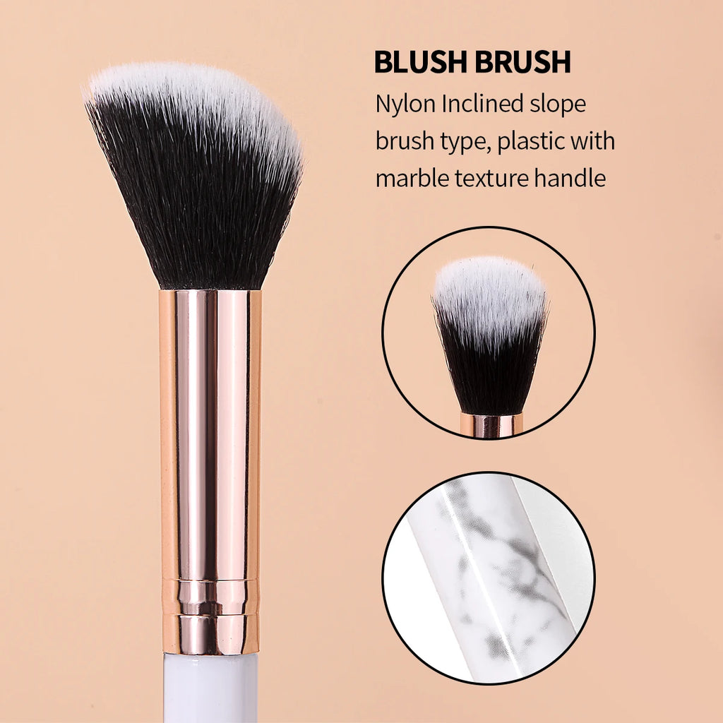 KOSSHOW 3-Pc Contour Brush Set | Blush, Contour & Highlight Contour Brush Set QXL
