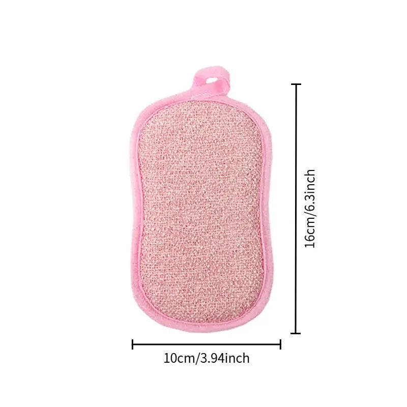 Reusable Polyester Sponge Wipes | Kitchen & Bathroom Cleaning Sponge Cleaning Pads QXL