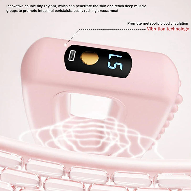 Electric Fascia Ring Massager with Belt | 5-Speed Vibration Vibration Massager QXL