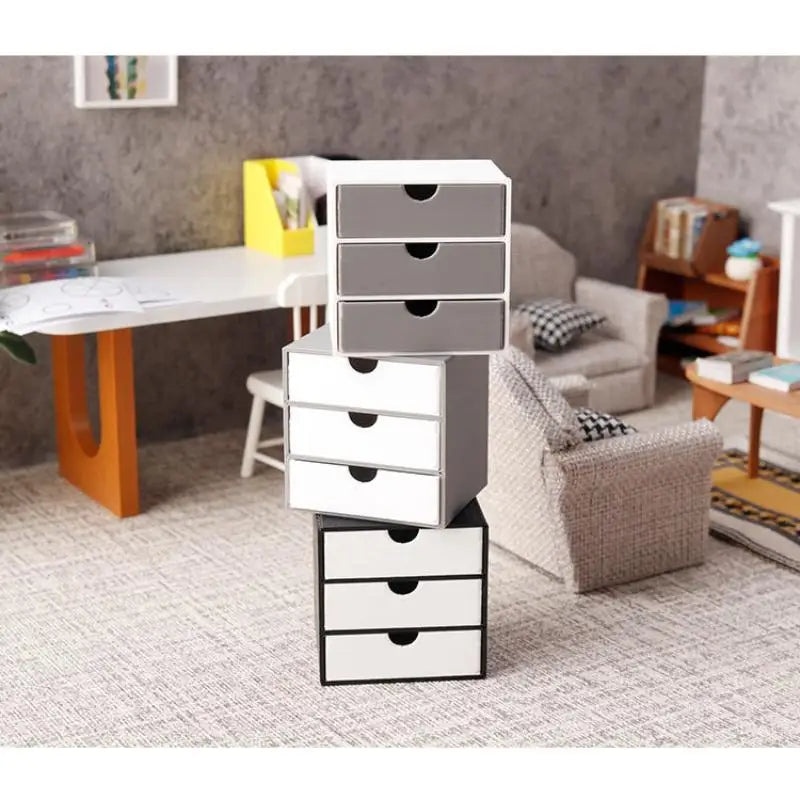 1:12 Scale Dollhouse Bookcase & Cabinet Miniature Furniture Dollhouse Miniature Furniture QXL