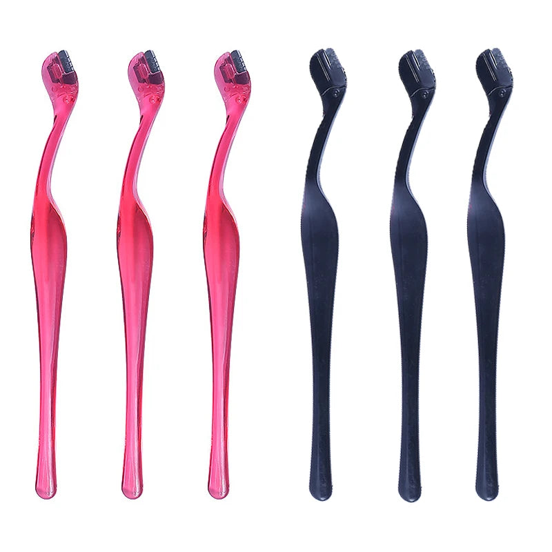 Mini Eyebrow Razor Shaper | Precision Face Hair Trimmer 1/3 Pk Eyebrow Razor QXL