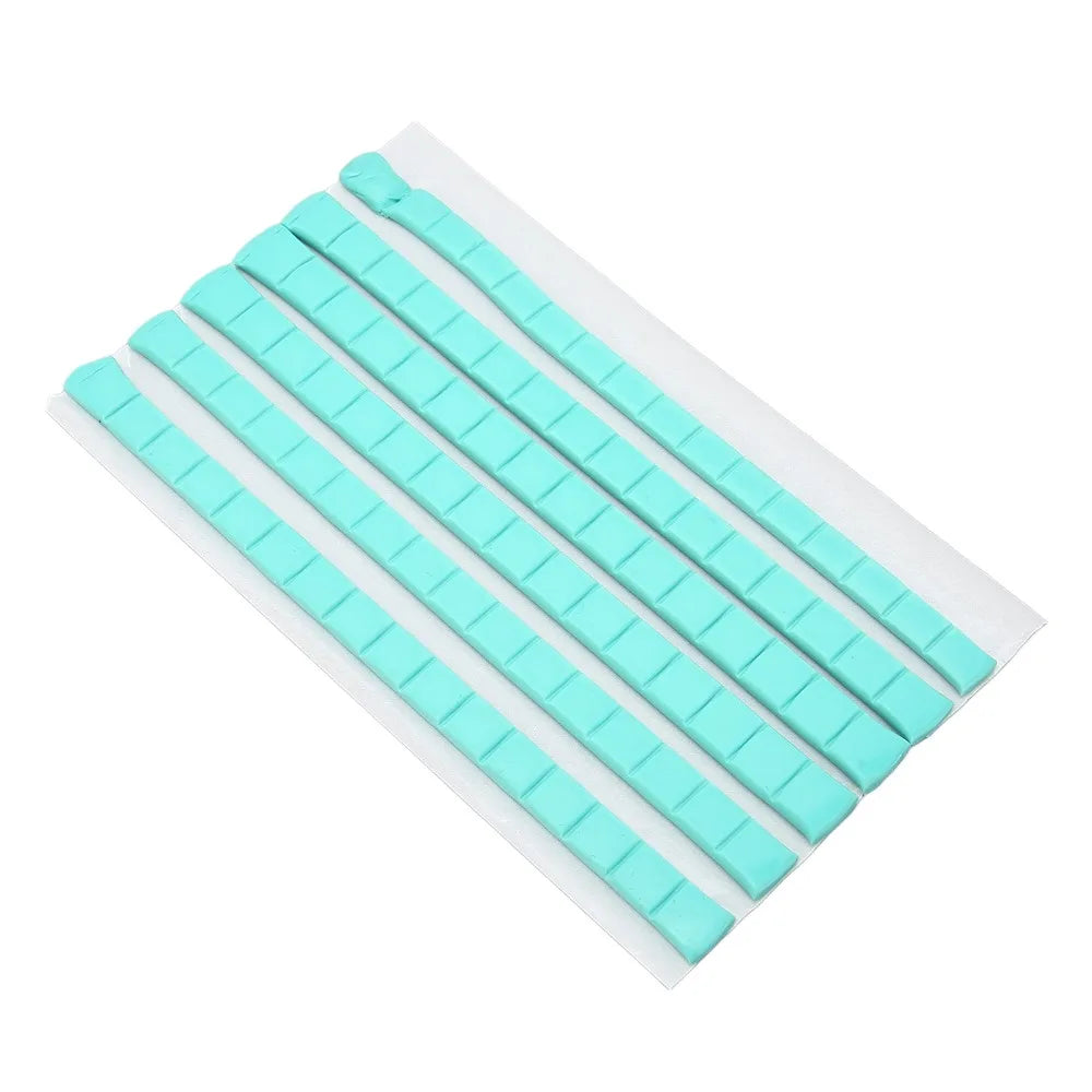 96-Pc Green Nail Art Glue Clay | Reusable Tacky Putty Nail Art Putty QXL