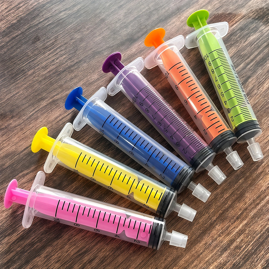 10ml Plastic Perfume Syringe | Liquid Dispensing & Refill Tool Liquid Dispensing Syringe QXL