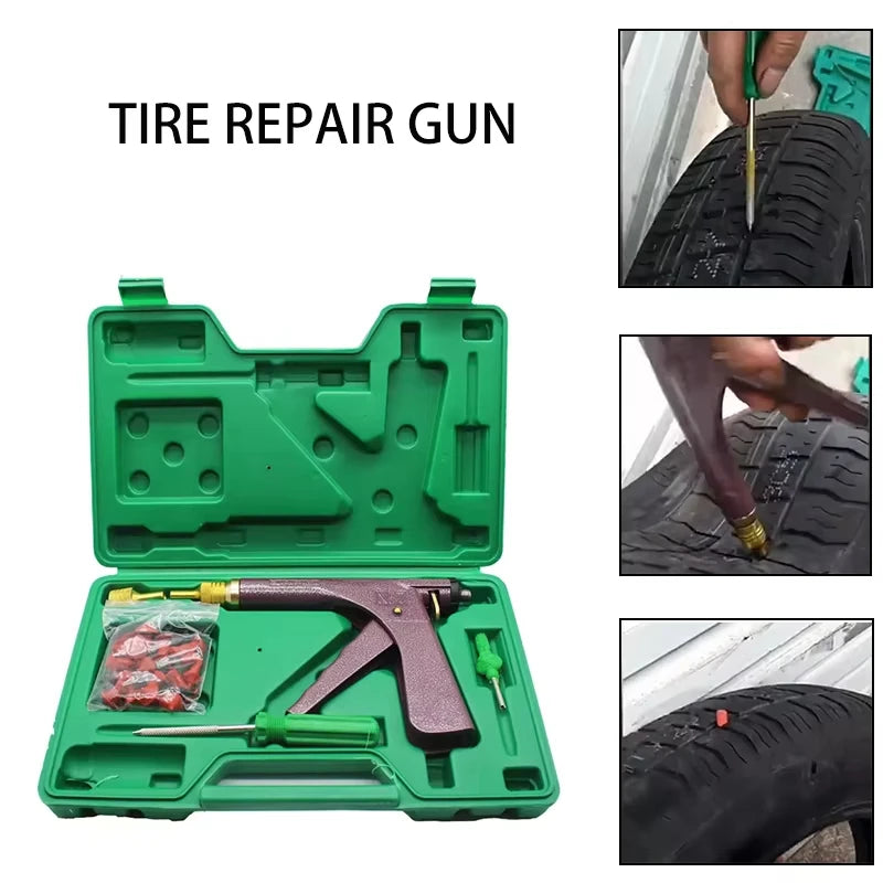 Mushroom Plug Tire Repair Kit – Car, SUV, Truck & Bike Tire Repair Kit QXL